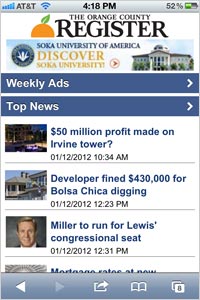 The-Orange-County-Register-App