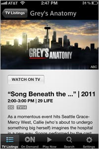 TV-Listing-app