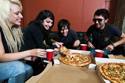 Eating-Pizza