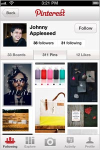 Pinterest-App