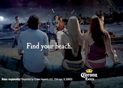 Corona Ad Beach