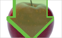 Red-Apple-Down-Arrow-A