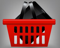 Tablet-Shopping-basket