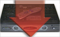 Arrow-dowmn-on-Cable-Box-A